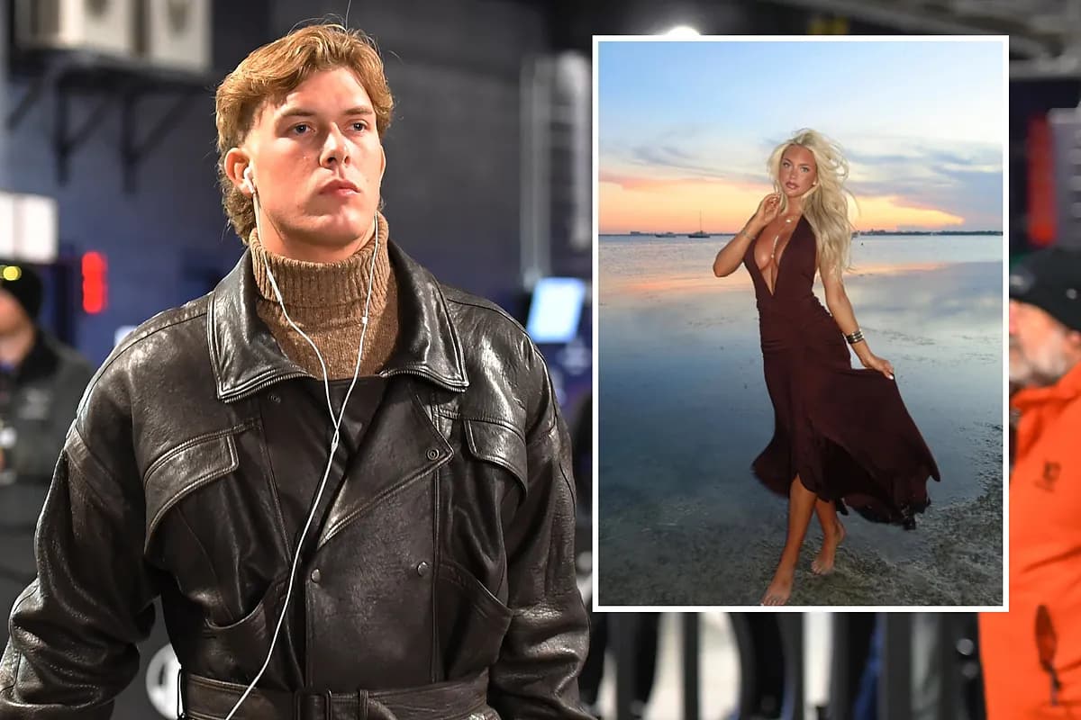 Jaxson Dart linked to model Marissa Ayers; the New York Giants quarterback may be in a new romance