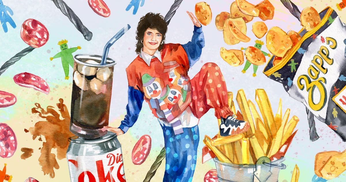 Sarah Sherman Orders Diet Coke for the Table