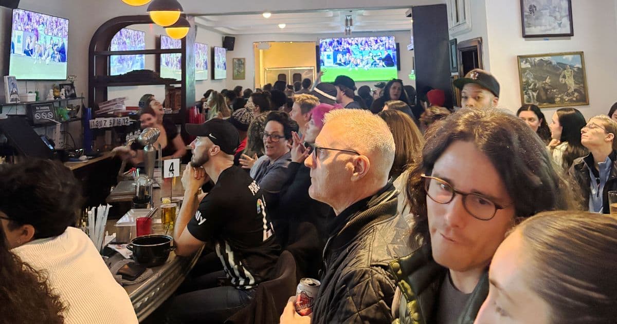 On Cloud Nine Cheering for Gotham FC