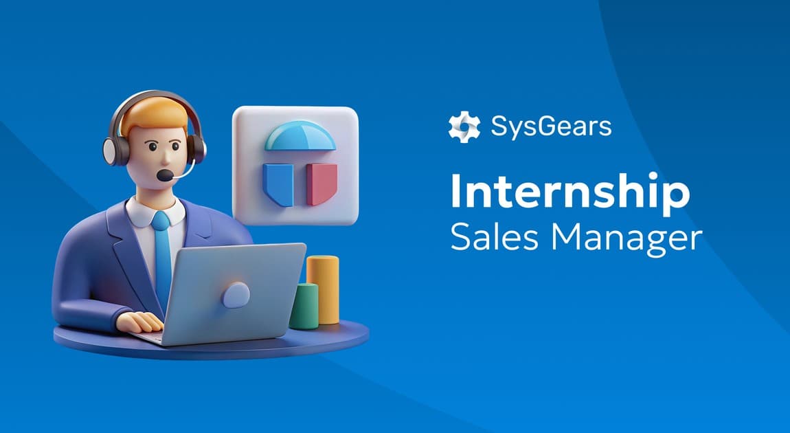 Trainee Sales Manager by SysGears, 22 December