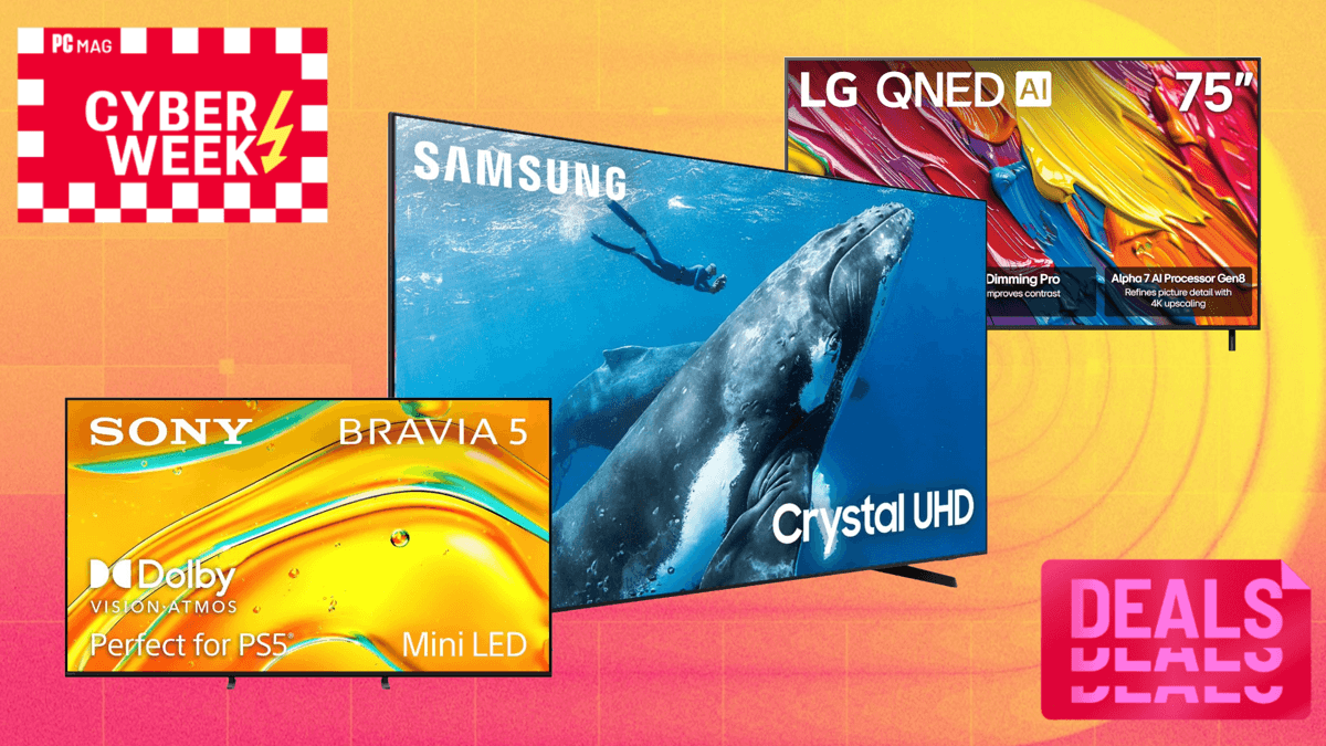 It's Still the Best Time of Year to Buy a New TV: Save Up to $1,000 With Cyber Week Deals on LG, Sony, and More