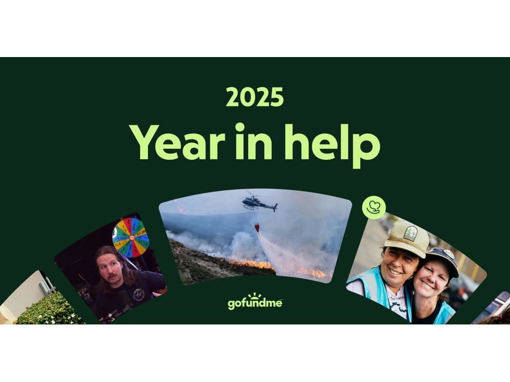 GoFundMe’s 2025 Year in Help Report Reveals A Growing Community of Global Helpers