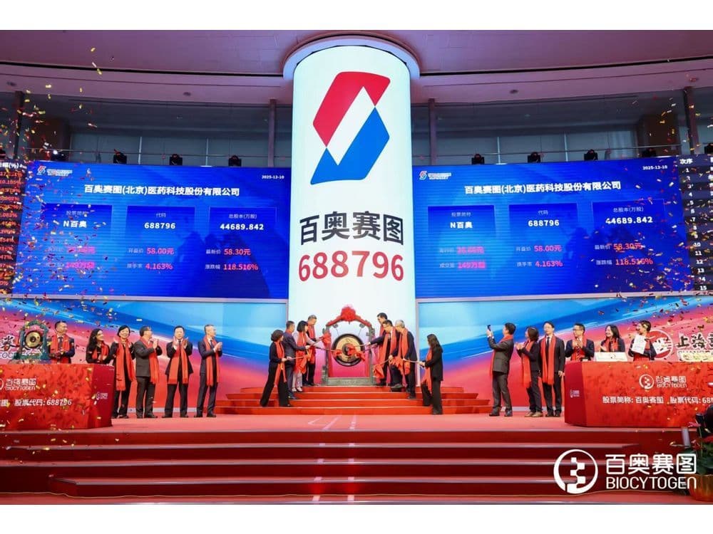 Biocytogen Completes STAR Market IPO, Becoming the First “H+A” Global Drug Innovator