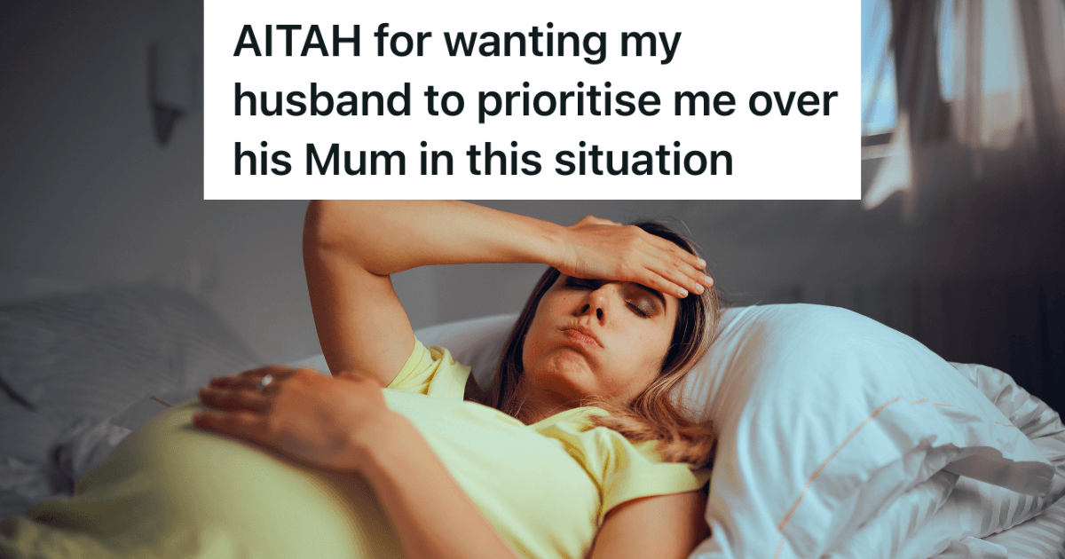 Pregnant Woman Is Told To Rest And Avoid Stress, But Her Husband Is Adding To Her Stress And Doesn’t Seem Concerned About Her At All