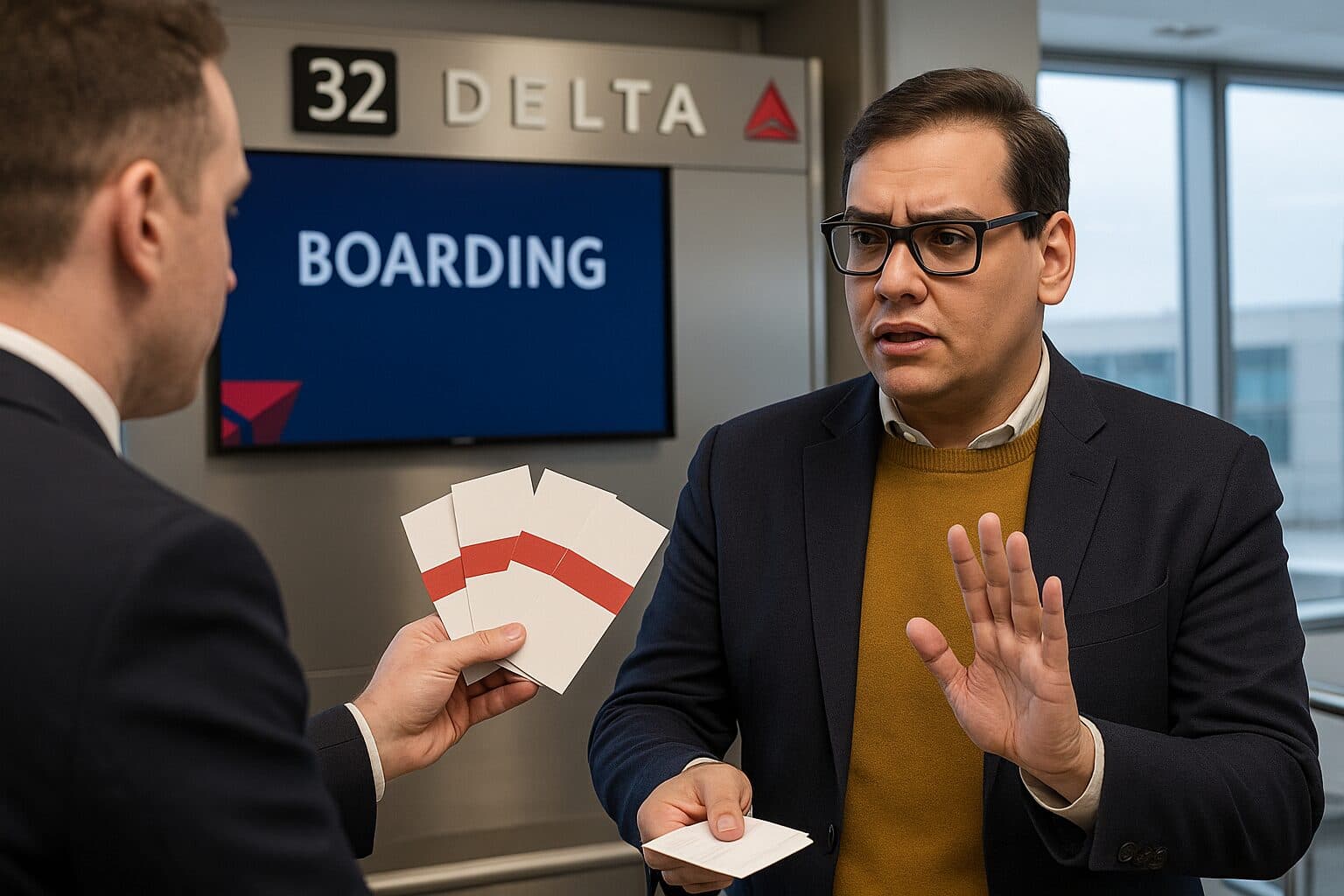 Disgraced Ex-Congressman George Santos Owes Hundreds Of Thousands — But Turns Down $900 From Delta And Complains About It