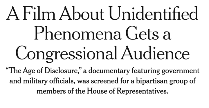 The new kerfuffle about UFOs, and why believers resemble religionists