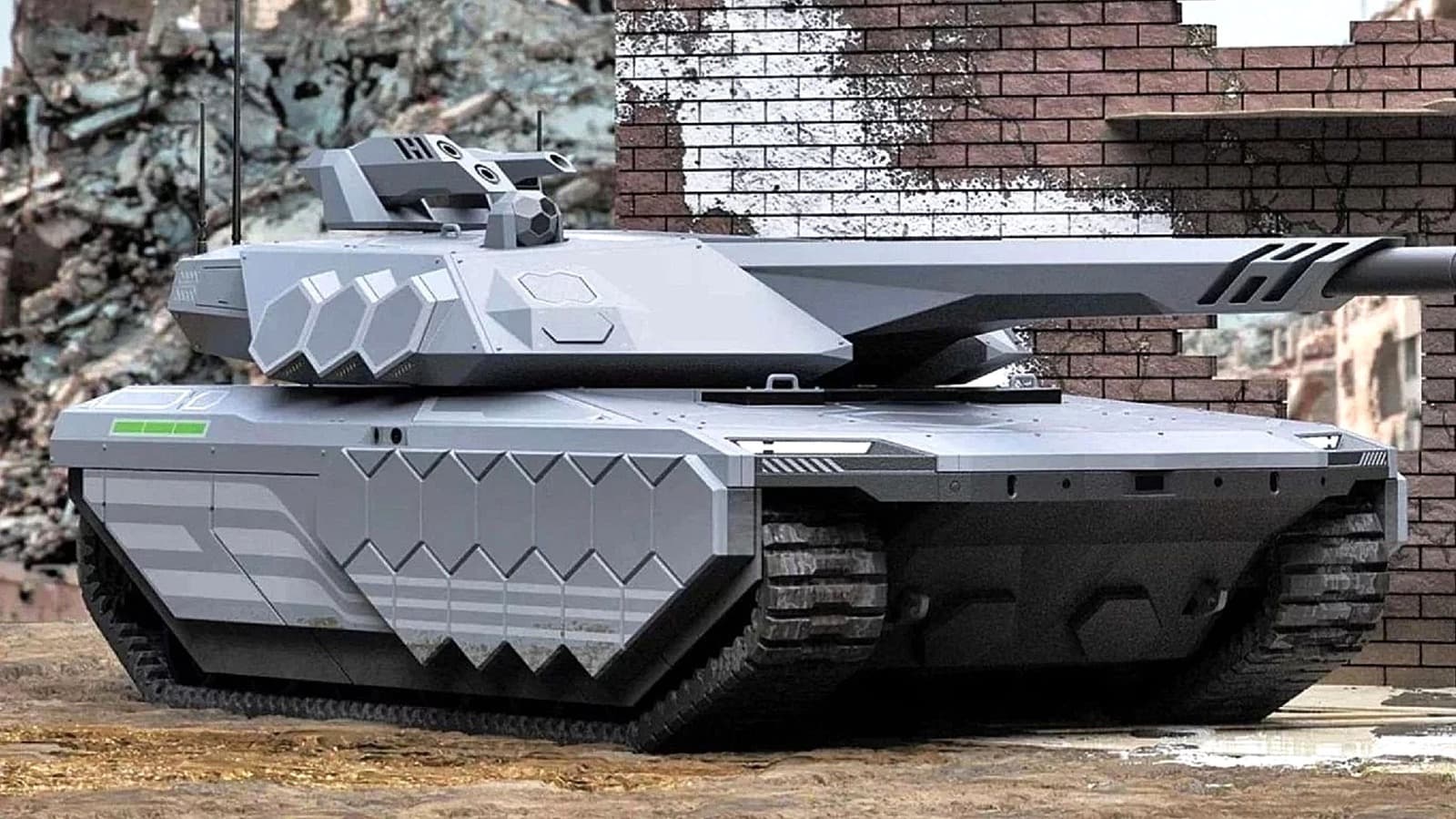 South Korea Revealed Its Next-Gen, Hydrogen-Powered Stealth Tank
