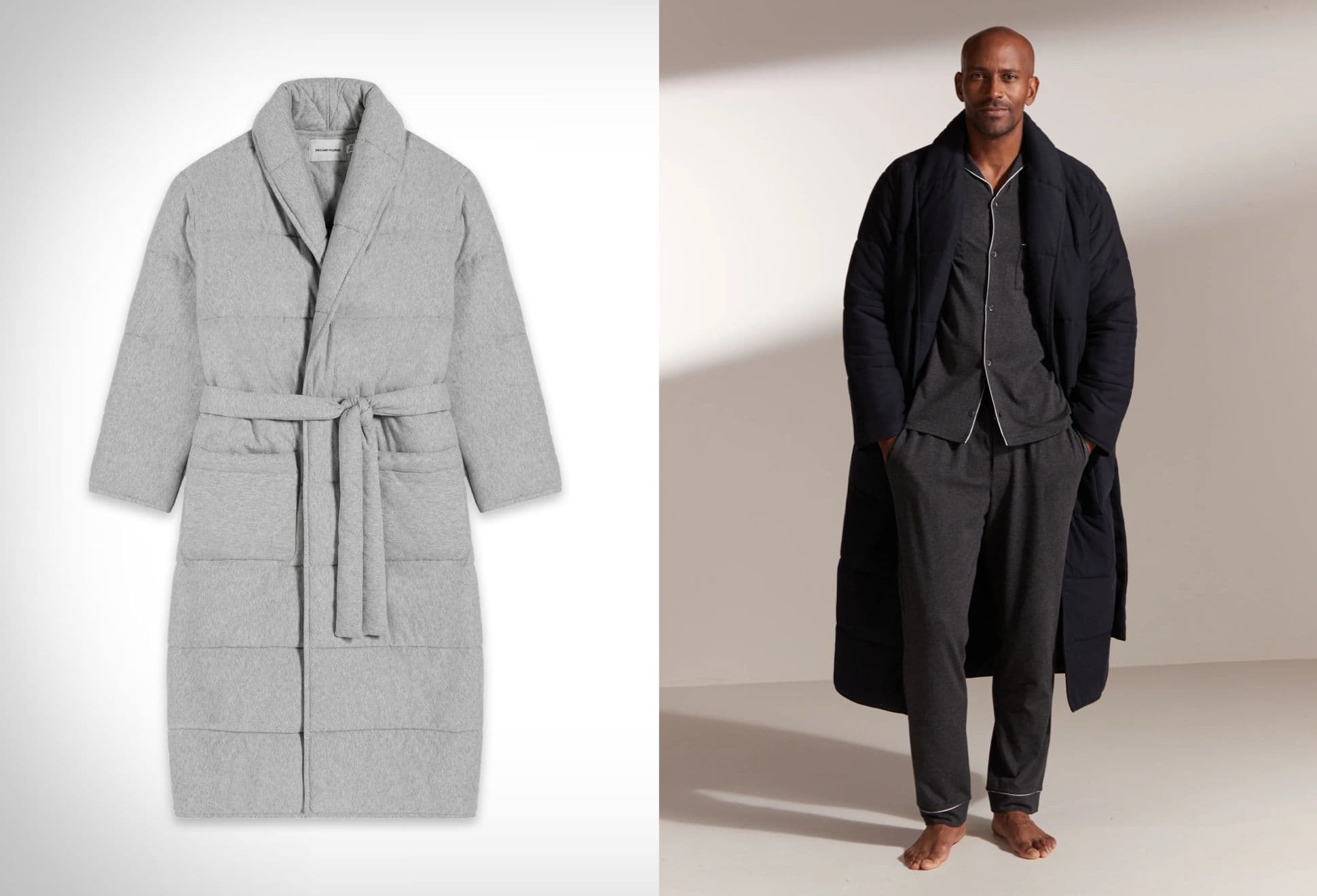 DAVID GANDY DUVET ROBE