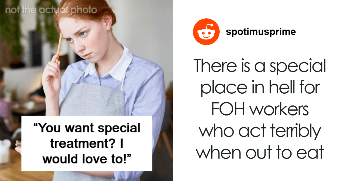 Entitled Waitress Forgets Her Manners While Dining Out, Staff Serve Her A Perfect Dish Of Revenge