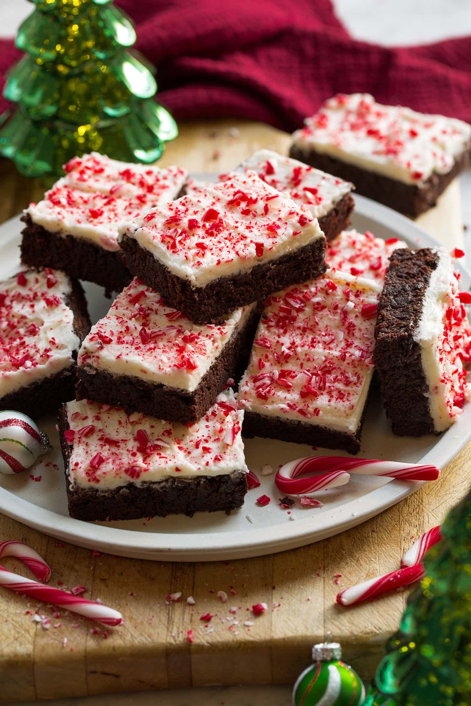 Peppermint Brownies
