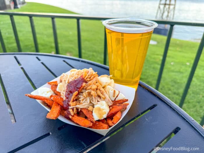 REVIEW: This EPCOT Festival of the Holidays Stop Has Cinnamon Donut Hard Cider. Yep, Add It to Your List.