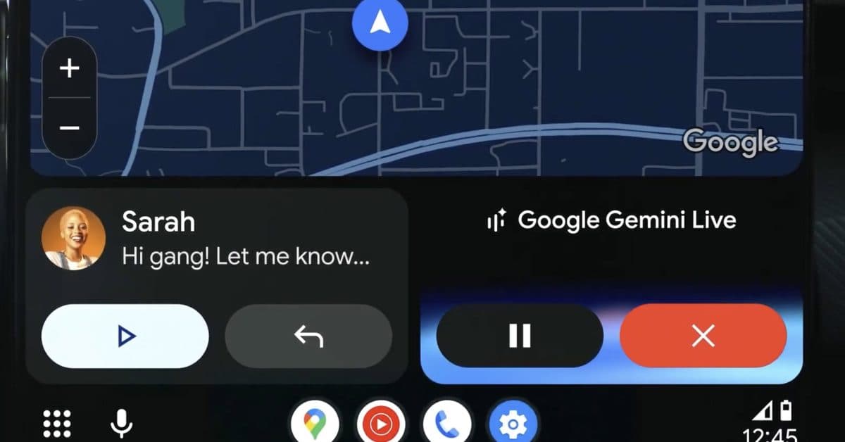 Android Auto Gets Gemini