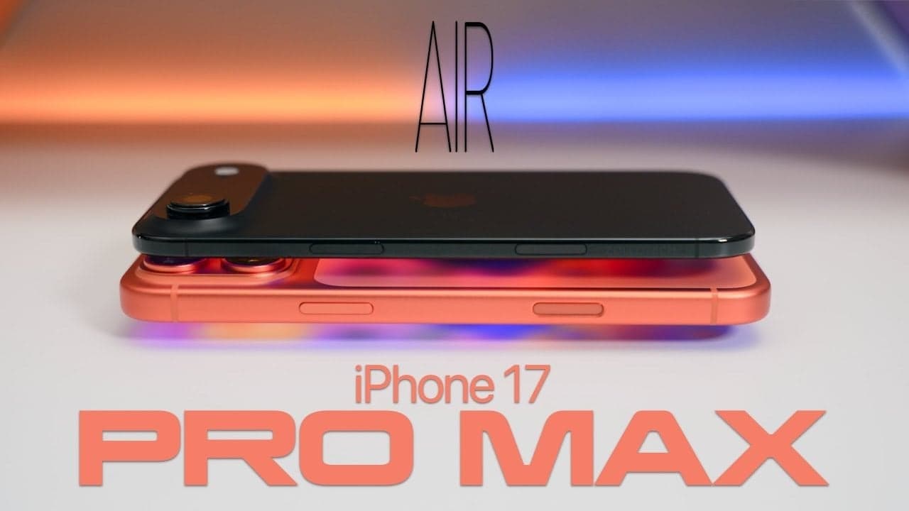 iPhone Air vs 17 Pro Max: Design vs. Features — Which Is The Right Choice?