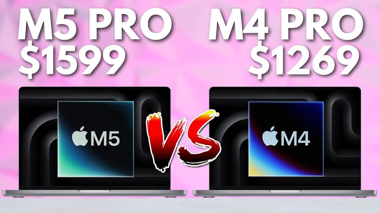 MacBook Pro M5 vs M4: The Only Differences You Need to Know