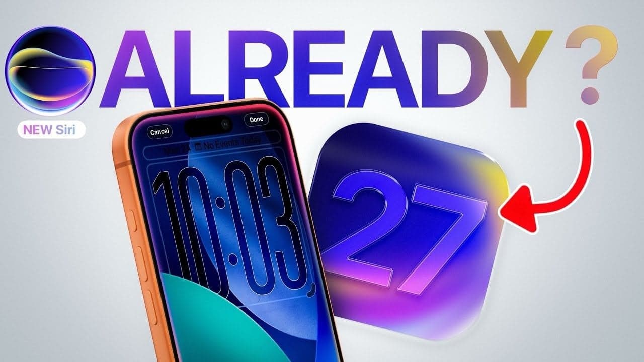 iOS 27 Leaks: Laying the Groundwork for the iPhone Ultra