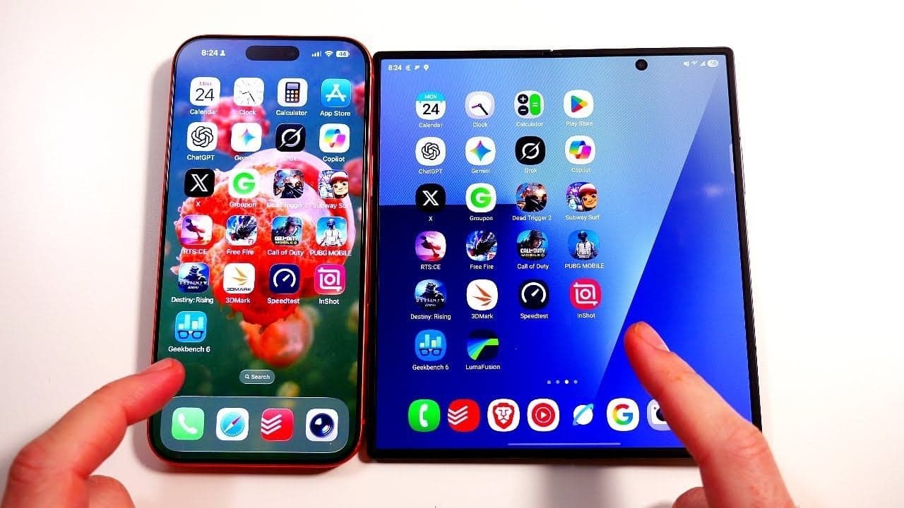 Apple vs. Samsung 2025: iPhone 17 Pro Max or Galaxy Z Fold 7?