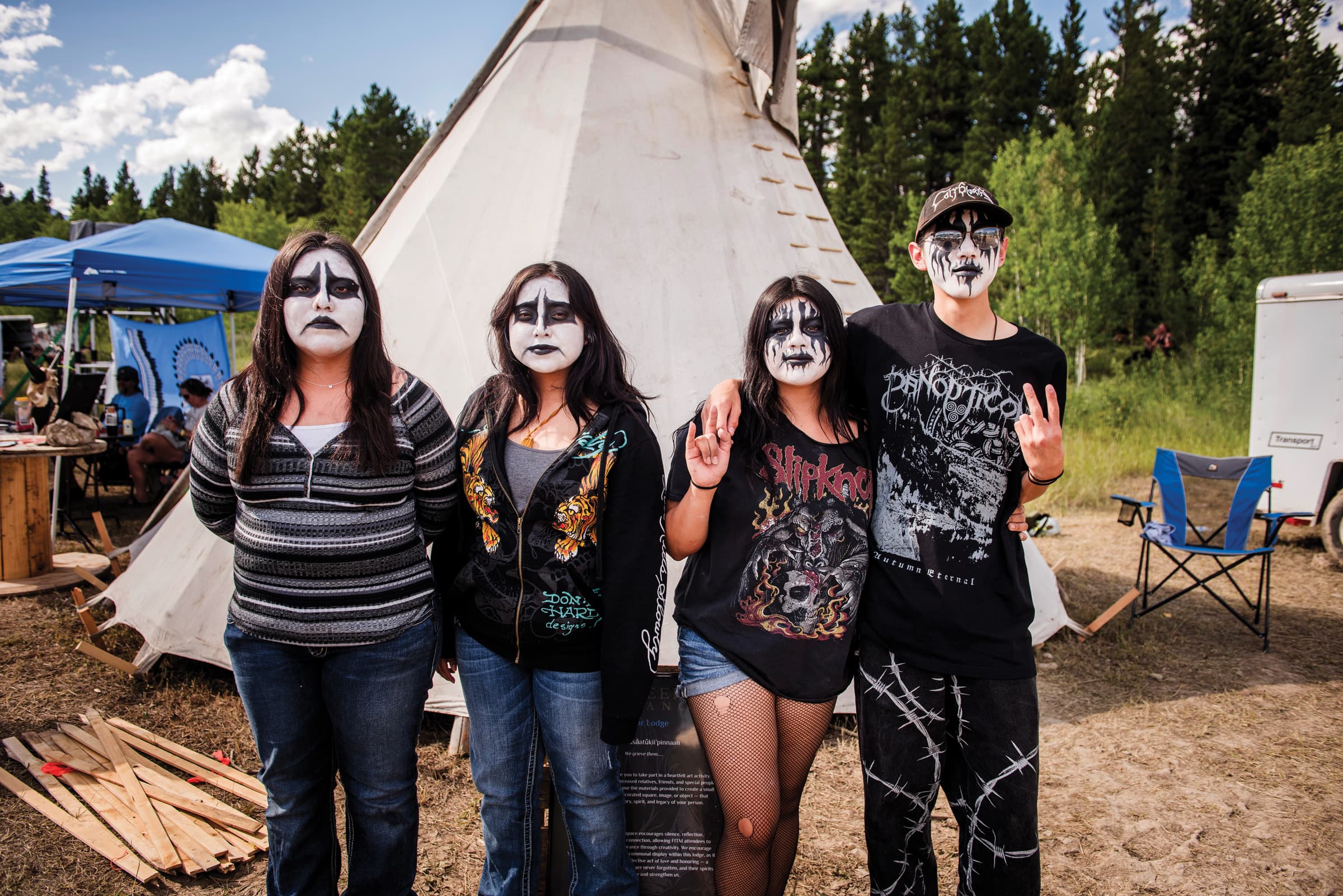 Heavy metal is healing teens on the Blackfeet Nation