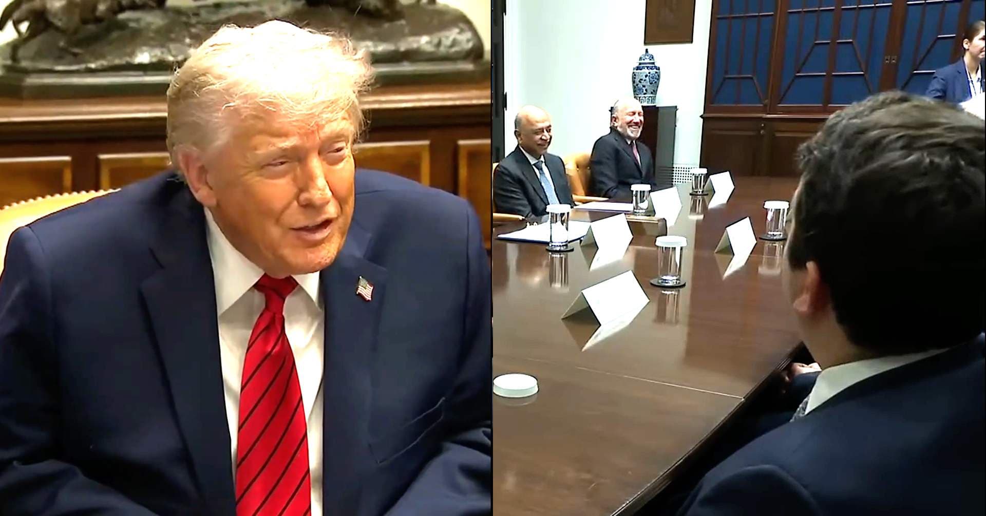 Trump Goes on Stunning 6G ‘Camera’ Riff to Tech Honchos — Who Laugh Along Without Correcting Him