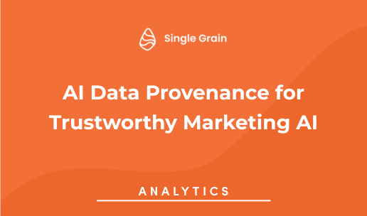 AI Data Provenance for Trustworthy Marketing AI
