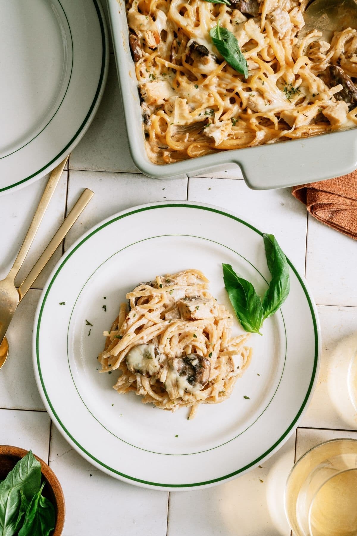 Homemade Turkey Tetrazzini