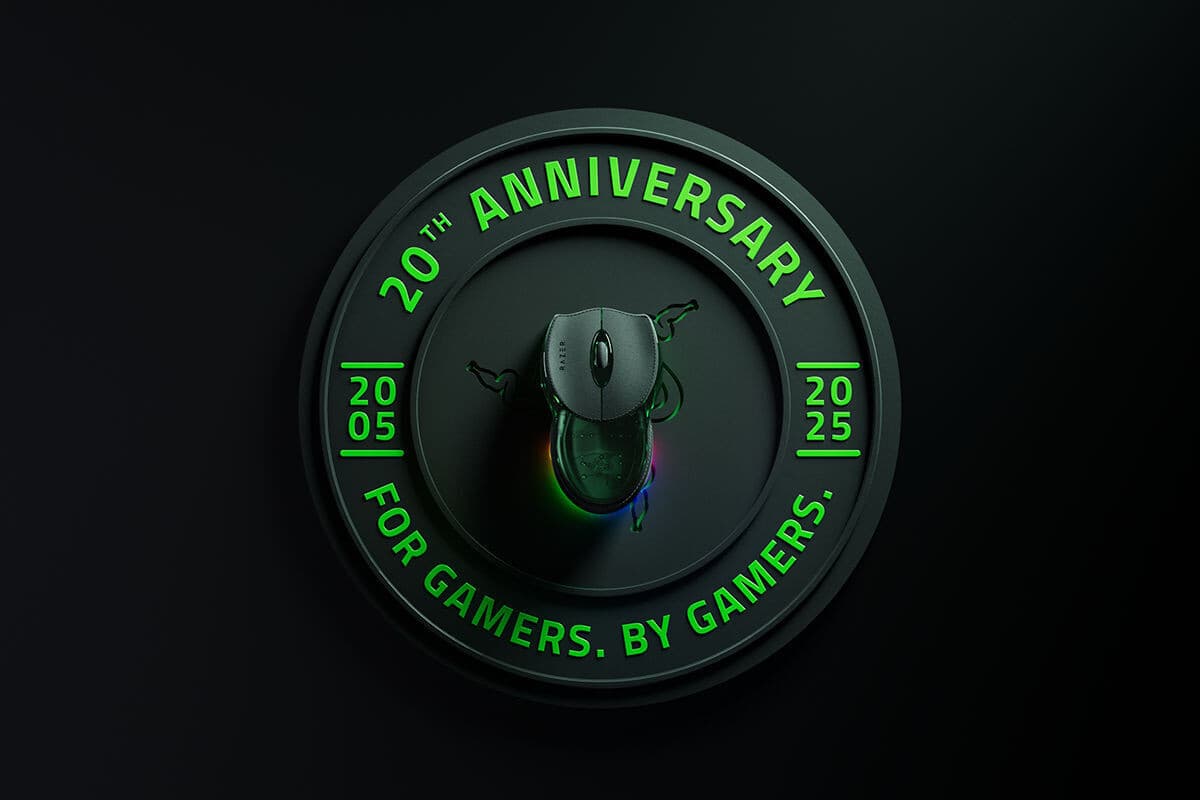 (PR) Razer Unveils Upcoming Boomslang 20th Anniversary Edition Gaming Mouse, Limited to 1,337 Units
