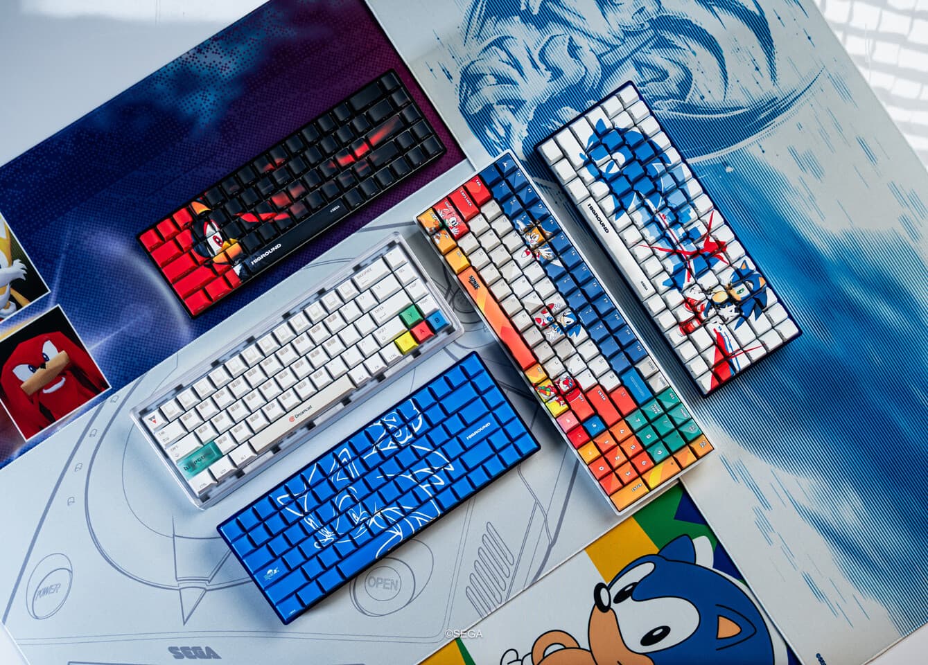 (PR) Higround Expands Its SEGA Collaboration with Retro-Inspired Sonic Keyboard Lineup