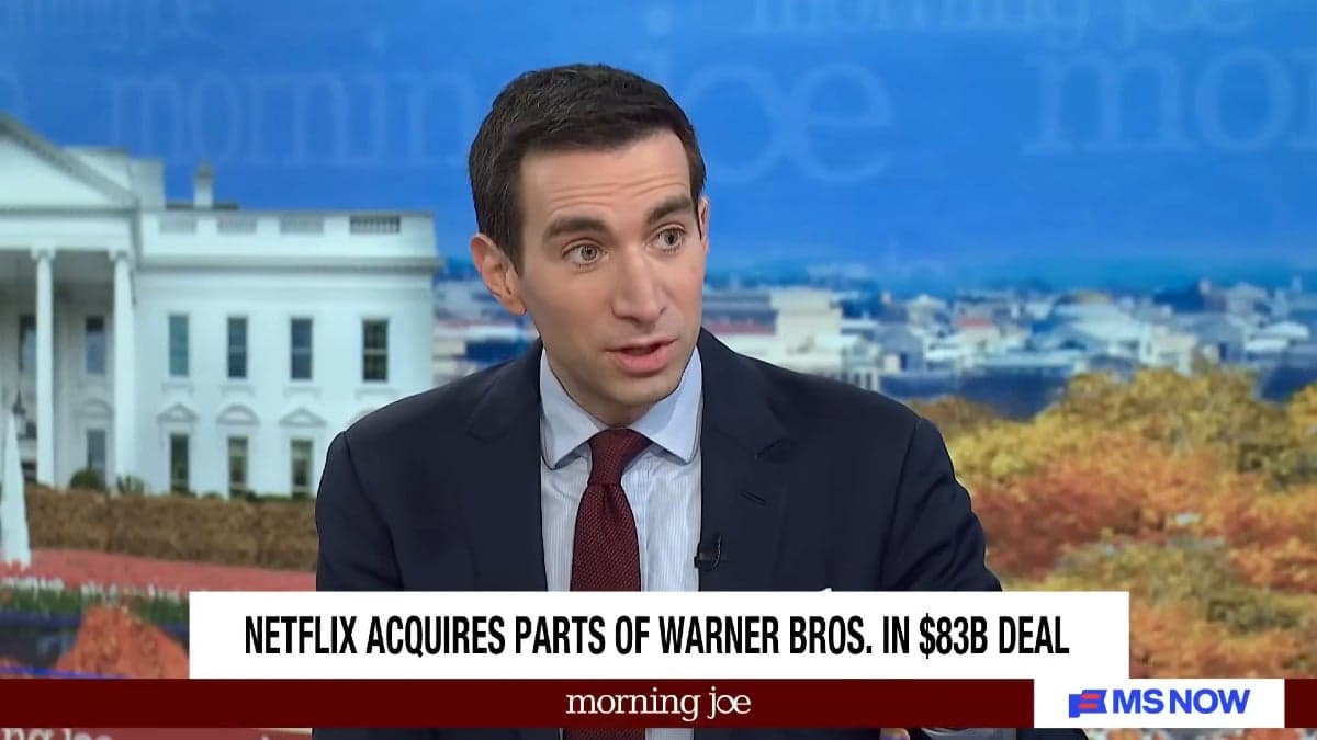 ‘Morning Joe’ Predicts 18-Month ‘Massive Soap Opera’ Fight Over Netflix-Warner Bros. Deal | Video